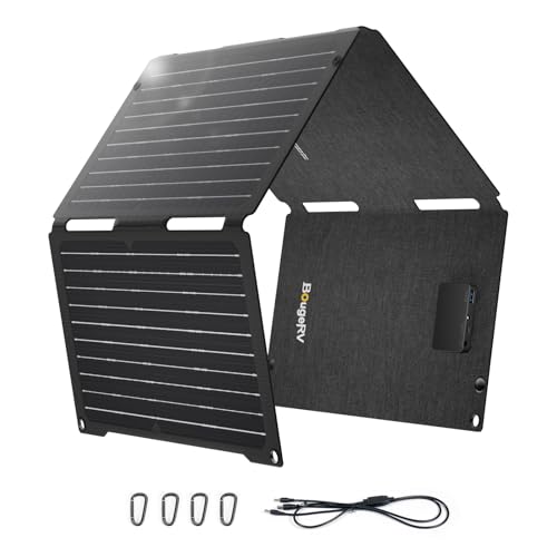 BougeRV 50 Watt Solar Panel, Foldable Portable Charg | Charging & Powe - Image 2