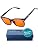 Blue Light Blocking Glasses for Sleep - 99% Amber, Rectangular