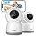 ieGeek Indoor Camera, 2K Cameras for Home Security, 5G Security Camera Indoor, 360° Pet/Dog/Baby Camera with Phone App, AI Tracking, 2-Way Audio, Night Vision, 24/7 SD Card Storage, Alexa (2 Pack)
