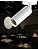 Led Modern Directional Spotlight, Zoomable Monopoint Ceiling Spot Light for Indoor Cafeteria Foyer Living Room Warm White