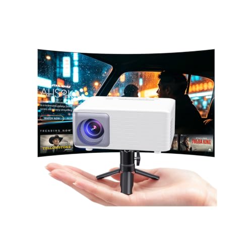 Mini Projector for iPhone 1080P Support Portable Movie Projector