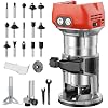 Cordless Compact Router Compatible with Milwaukee 18V Battery (Bare Tool)