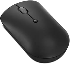 Lenovo 400 USB-C Compact Wireless Mouse, Black - Image 1