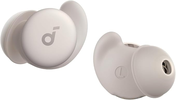Soundcore Sleep A20 by Anker Sleep Earbuds, Noise Blocking Sleep Headphones, Small Earplugs for Side Sleepers, 80H Playtime, Stream Content via Bluetooth 5.3, Sleep Monitor, Personal Alarm (Renewed)
