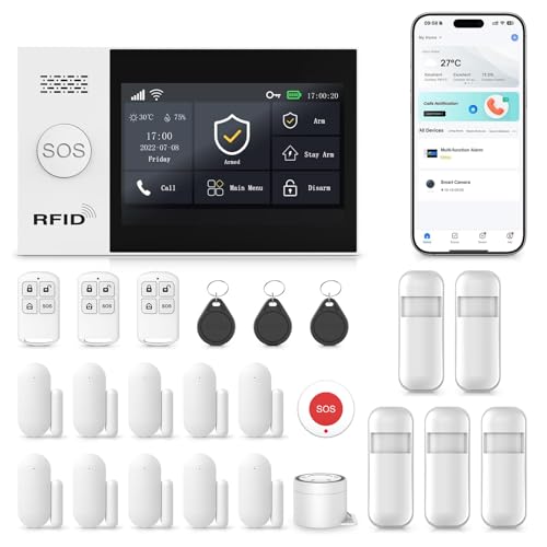 Alarm System for Home Security (24-Piece) | 4.3" Tou | Smart Home - Image 1
