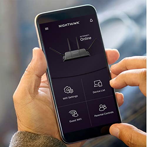 NETGEAR Nighthawk X10 Smart WiFi Router (R9000) - AD7200 Wireless Speed (up to 7200 Mbps) for 60Ghz WiFi Devices | Up to 2500 sq ft Coverage | 6 x 1G Ethernet, 1 x 10G SFP+, and 2 USB Ports