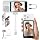 SYNCO Xview M4 Wireless Phone Vlog Selfie Monitor for iPhone & Android, 4K/1080P Rear Camera Phone Monitor with 164FT Range, Low Latency, Built-in Speaker for YouTube TikTok Live Streaming (Black)
