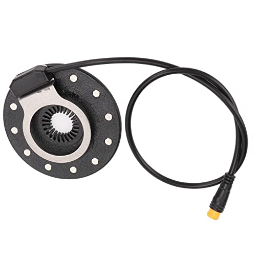 Alomejor Electric Bike Sensor, Precision Magnetic Speed Detection, Bike Speed Sensor, 12 Precision Magnets for Small Hole Applications for commuters Mountain Bikers Urban Riders