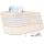 Wireless Keyboard and Mouse Combo, Ergonomic Wave Keys(Milk Tea-B)