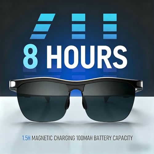 ftocase Bluetooth Sunglasses, Open-Ear Audio Smart glasses - Image 5