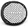 DS18 PRO-GRILL69MS 6x9 Universal Speaker Grill, Shallow Metal Mesh Protective Speaker Cover 6x9 inches, Bolt on Installation, Slim Design, Each (Black)