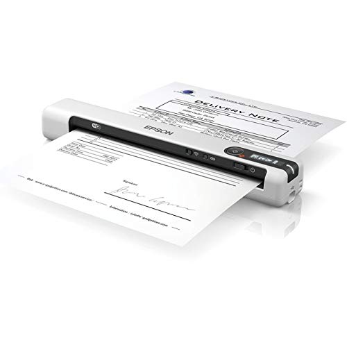 Epson DS-80W Wireless Portable Document Scanner 4-Second Scan Speed