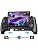 Wireless Switch Controller for Nintendo Switch, Switch OLED, Switch 2 Console, Rechargeable Pro Controller with LED Lighting, Turbo, Motion Control, Stretchable Switch Handheld Joypad, Ergonomic Grip