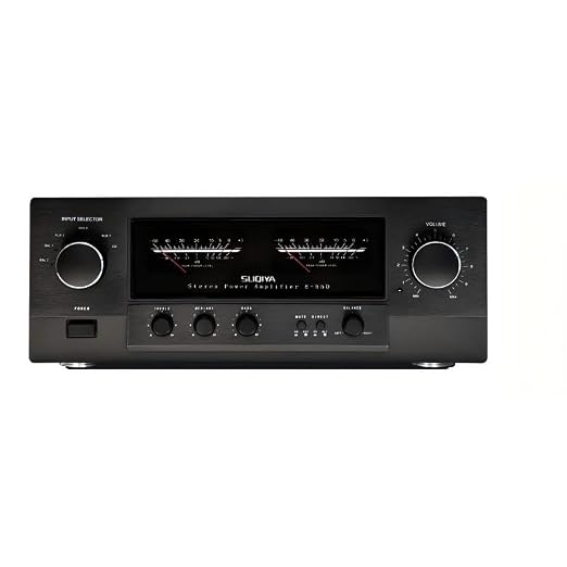 Class A/AB Hybrid Stereo Amp 200W x2 High-End Power Amplifier (Black)