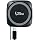 25W Magnetic Qi Fast Wireless Charging Pad, Slim Portable Wireless Charger with 0.7m Retractable USB-C Cable for iPhone, Samsung, Google Pixel, AirPods, 5 Colors(Black)