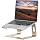 SOUNDANCE Laptop Stand, Aluminum Ergonomic Desk Riser, 10-15.6", Gold