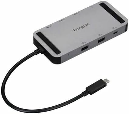 Targus USB4 Dual Video Mobile Dock, 140W Pass-Through, Dual HDMI 4K, Single 8K, USB-C Docking Station for Windows, MacBook & Thunderbolt - DOCK429GL