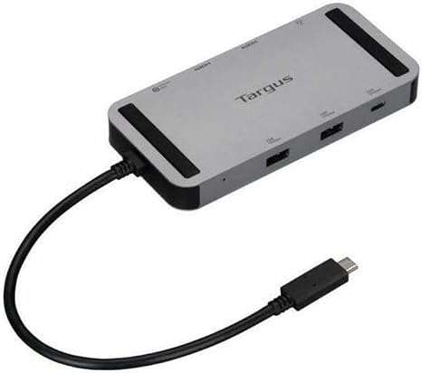 Targus USB4 Dual Video Mobile Dock, 140W Pass-Through, Dual HDMI 4K, Single 8K, USB-C Docking Station for Windows, MacBook & Thunderbolt - DOCK429GL