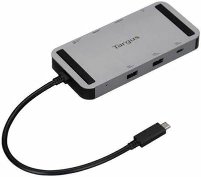Targus USB4 Dual Video Mobile Dock, 140W Pass-Through, Dual HDMI 4K, Single 8K, USB-C Docking Station for Windows, MacBook & Thunderbolt - DOCK429GL