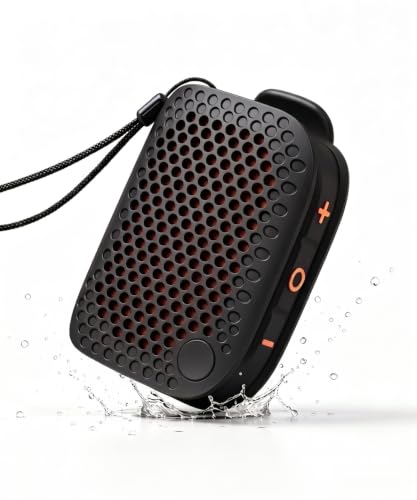 Portable Bluetooth Speaker with Tws Stereo | Small Clip on Bluetooth Speaker IPX7 Waterproof Mini Magnetic Wireless Speaker, Portable Outdoor Bluetooth Speakers, Big Audio and Punc - Image 2