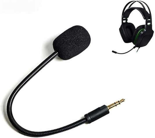 Headphone Microphone for V2 USB 7.1 Surround Sound Gaming Headset, with Detachable Microphone Boom.