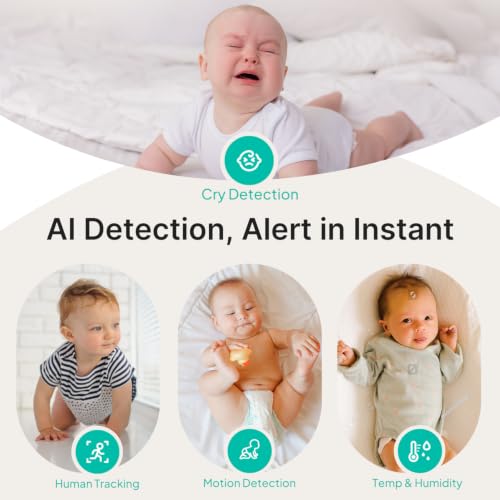 Jartoo 2K Security Indoor Camera & Mount, Work as Ba | Smart Home - Image 3