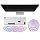 Gel Cloud Mouse Pad with Wrist Rest Set for Keyboard - Offcie Accessories