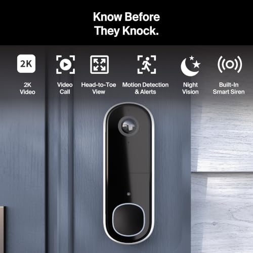 Arlo Video Doorbell 2K (2nd Gen) Wireless or Wired - 1-Cam - Image 6