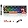 x FURYCUBE 68% Mechanical Gaming Keyboard with RGB Backlit, Wired Keyboard Volume Knob Gasket Mount with PBT Keycaps,Pre-lubed Linear Switches, Hot-Swap Creamy Keyboard, for FPS Games