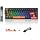x FURYCUBE 68% Mechanical Gaming Keyboard with RGB Backlit, Wired Keyboard Volume Knob Gasket Mount with PBT Keycaps,Pre-lubed Linear Switches, Hot-Swap Creamy Keyboard, for FPS Games