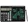 Desk Calculator with Erasable Writing Pad, 12-Digit Wide Screen Display, 100,000+ Reusable LCD Notepad, One-Click Clear & Lock Function, Solar and Battery Dual Power for Office,School,Business (Black)