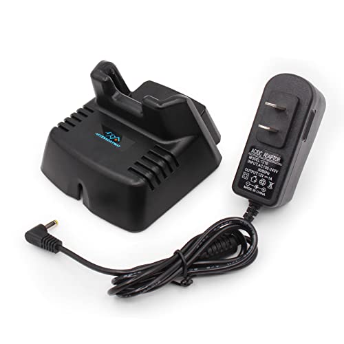 Accessoryway CD-34 Rapid Charger Compatible for Yaesu/Vertex Standard VX-231, VX-351, VX-354 Walkie Talkie FNB-V103Li, FNB-V104Li, FNB-V95Li, FNB-V96Li Battery Charger (4.2 Volts)