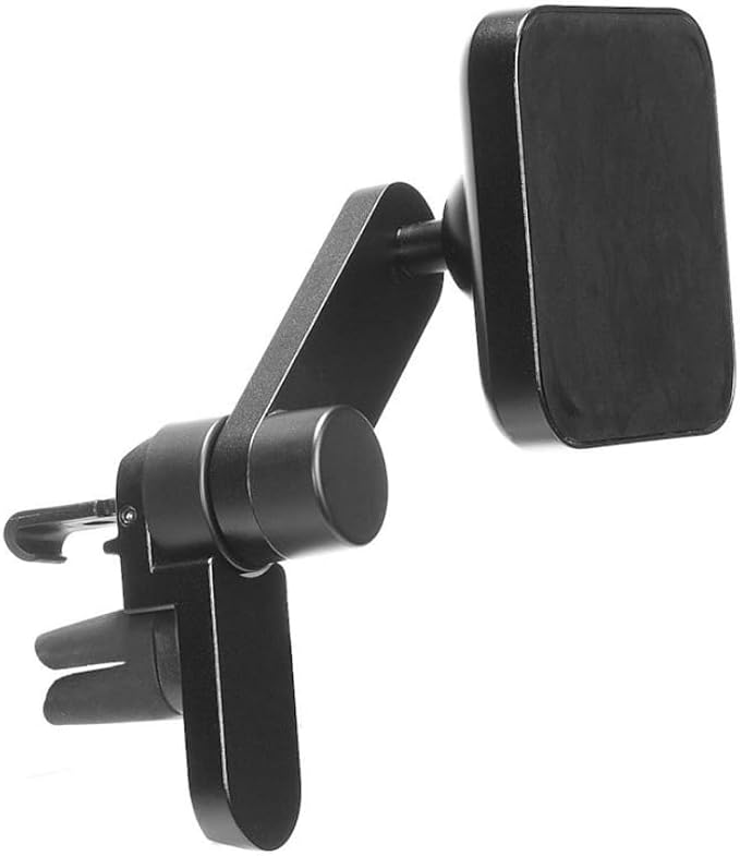 Peak Design Mobile Car Vent Mount, Qi2 Wireless Charging, Magnetic Mounting Technology, Adjustable, Aluminum Construction, 360-Degree Swivel Arm, Compatible with MagSafe and Peak Design Cases