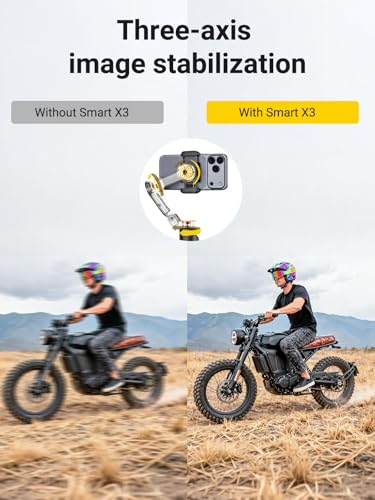 AOCHUAN Smart X3 360° Pan Rotation Gimbal Stabilizer | Phone Accessori - Image 6
