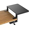 ARES WING Clamp-On Desk Extender Monitor Shelf, 15x9.8 up to 44lbs