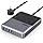 12-in-1 Charging Station USB C Power Strip with 5ft Cord and Plug,200W GaN IV USB C Charger Block,4 AC Outlets,8 USB for MacBook,iPhone 17/16/15,Fast Charging Desktop Charger for Office,Home