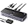 UGREEN USB Switch A & C Input for Computers - Share 4 Ports, Switcher Selector for PC, Laptop, Keyboard, Mouse, Webcam, Microphone - Adapter With 2 USB-C Data Cables and Remote