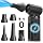 120000RPM Compressed Air Duster,4-Gear Adjustable Rechargeable Air Blower with Fast USB-C Charging & LED Light,Electric Duster for Computer,Keyboard,Car,Home & Outdoor Cleaning