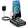 Jteman Cell Phone Stand with Bluetooth Speaker and Wireless Charger