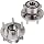 Autoround 512460 Front/Rear Wheel Hub Assembly Fits Ford Explorer 2011-2018