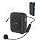 AI Wireless Voice Amplifier with 2 Wireless Mics(1 Lavalier mic & 1 Microphone Headset), Bluetooth 5.3 PA System for Teachers, Tour Guide, Yoga - 15H Rechargeable Battery, Waist-Mount Design