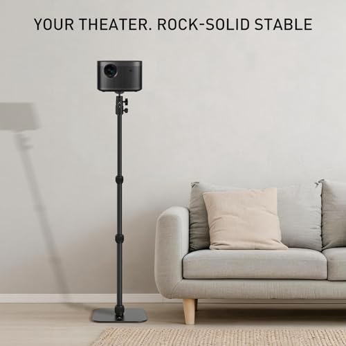 ailight Projector Floor Stand, Adjustable Camera Stand, 11lbs Capacity