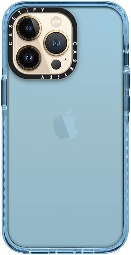 CASETiFY Impact iPhone 13 Pro Case [6.6ft Drop Protection] - Sierra Blue