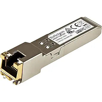 StarTech Meraki MA-SFP-1GB-TX Compatible SFP Module, Push Button, ON-None-ON (MASFP1GBTXST)