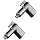 Ztylus Stinger Car Emergency Tool, Spring-Loaded Window Breaker, Car Safety Hammer, Seatbelt Cutter and Window Glass breaker, Car Escape Tool, USB Car Charger, 2 USB Ports Max 2.4A (2 pcs Black Combo)