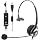 Wantek Corded USB Headsets Mono with Noise Cancelling Mic and in-line Controls, UC Business Headset for Skype, SoftPhone, Call Center, Crystal Clear Chat, Super Lightweight, Ultra Comfort (UC600)
