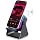 Wireless Bluetooth Induction Speaker Phone Speaker Amplifier, Black