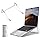 OMOTON Portable Laptop Stand for Desk, Foldable Riser, MacBook Stand