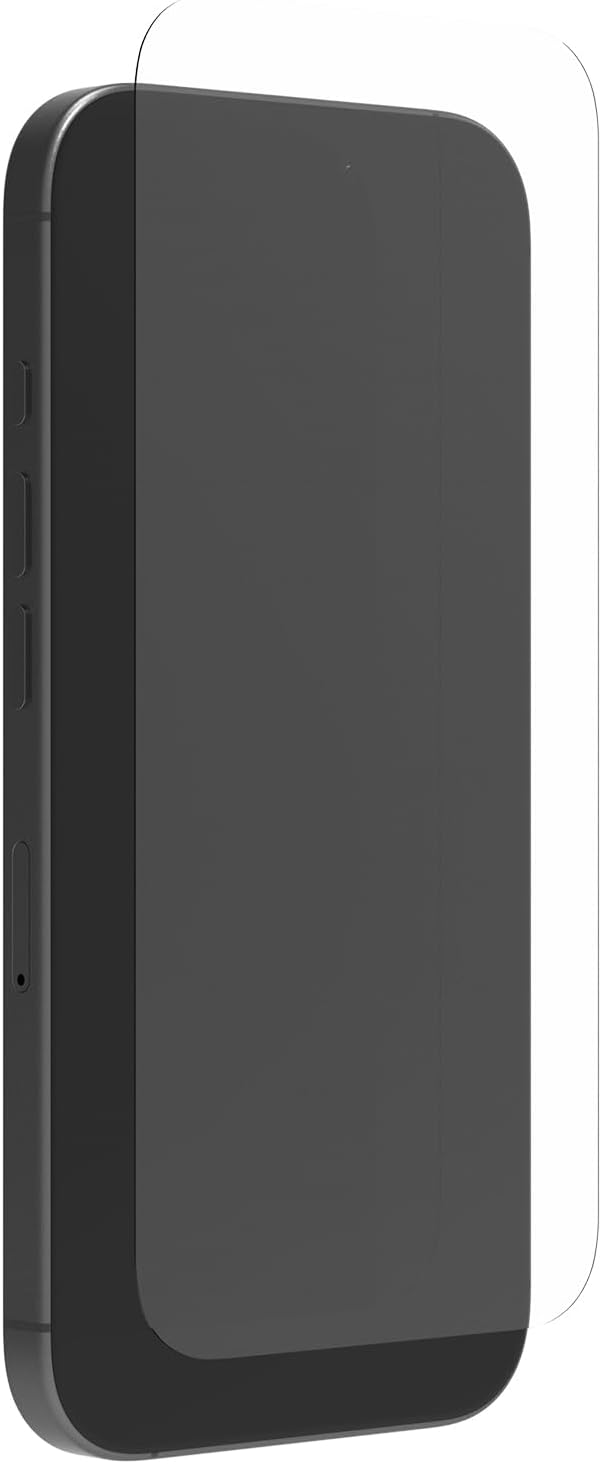 GoTo Tempered Glass Screen Protector for iPhone 16 Pro Cell Phone, Crack and Scratch Protection with Easy Install Tray For Bubble Free Application, Case Friendly