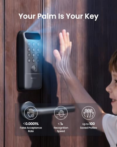 SwitchBot Lock Vision Pro Smart Lock, 3D Face Recogn - Image 4